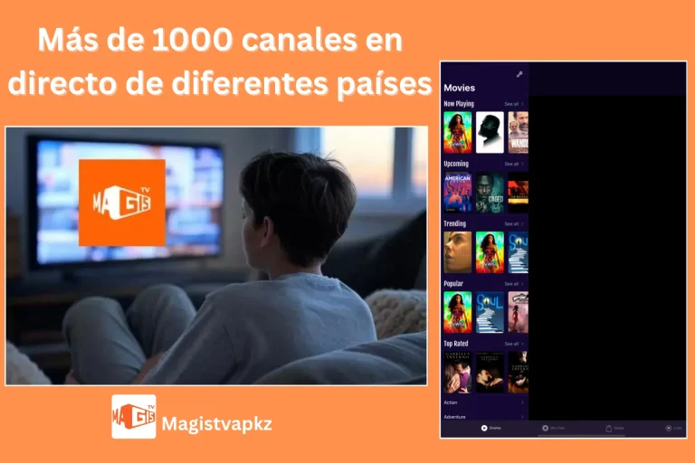 Más de 1000 canales en directo de diferentes países
6 Características más populares de Magistv en 2025